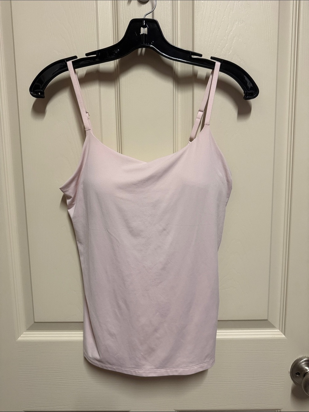 Uniqlo Adjustable-Strap Cami Tank Top - Light Pink